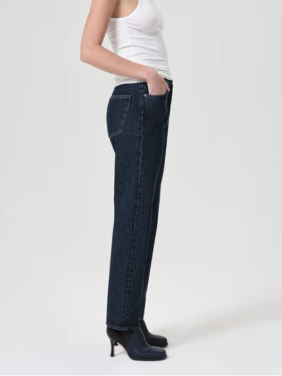 Agolde 90s Pinch High Rise Straight Jeans in Pendulum Size 26 - Picture 3 of 14